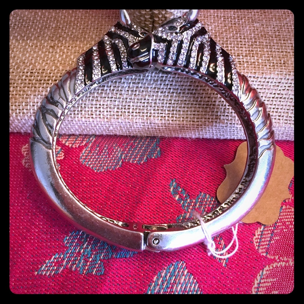 Serengeti Hinged Zebra Bracelet